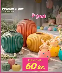 Hi five Vasesæt 3-pak tilbud