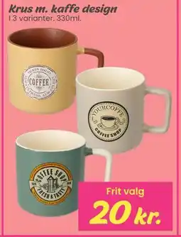 Hi five Krus m. kaffe design tilbud