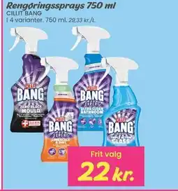 Hi five Rengøringssprays 750 ml tilbud