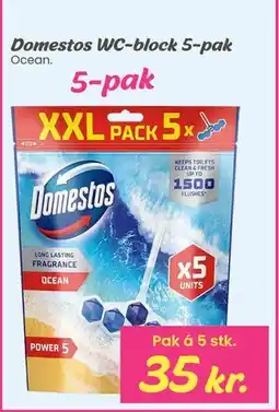 Hi five Domestos WC-block 5-pak tilbud