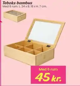Hi five Teboks bambus tilbud