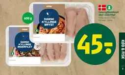 Coop 365 Coop kyllingebryst eller -inderfilet tilbud
