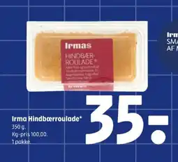 Coop 365 Irma Hindbærroulade tilbud