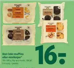 Coop 365 Dan Cake muffins eller minikager tilbud