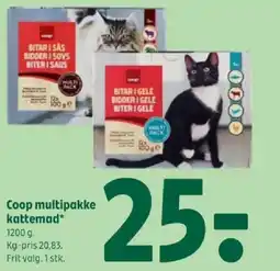 Coop 365 Coop multipakke kattemad tilbud