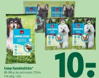 Coop 365 Coop hundesticks tilbud