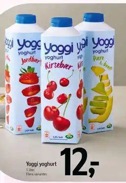 Føtex Yoggi yoghurt tilbud