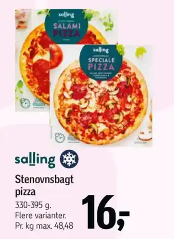 Salling Stenovnsbagt pizza