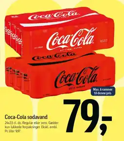 Føtex Coca-Cola sodavand tilbud