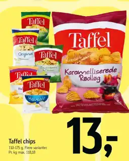 Føtex Taffel chips tilbud