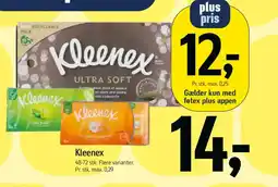 Føtex Kleenex tilbud