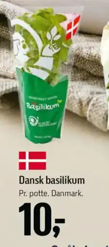Føtex Dansk basilikum tilbud