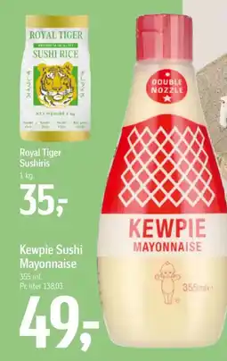 Føtex Kewpie Sushi Mayonnaise tilbud