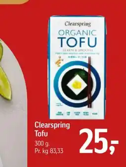 Føtex Clearspring Tofu tilbud