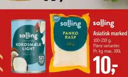 Føtex salling Asiatisk marked tilbud