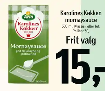 Føtex Karolines Køkken Mornaysauce tilbud