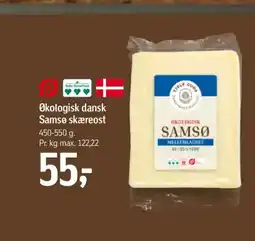 Føtex Økologisk dansk Samsø skæreost tilbud