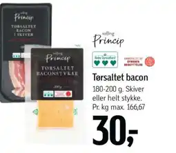 Føtex Tersaltet bacon tilbud