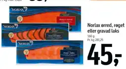 Føtex Norlax ørred, røget eller gravad laks tilbud