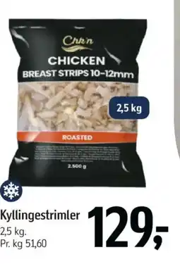 Føtex Kyllingestrimler tilbud