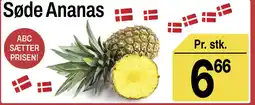 ABC Lavpris Søde Ananas tilbud