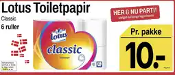 ABC Lavpris Lotus Toiletpapir tilbud