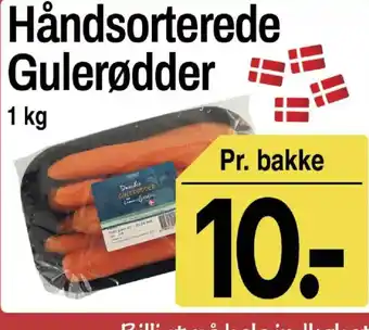 Håndsorterede Gulerødder