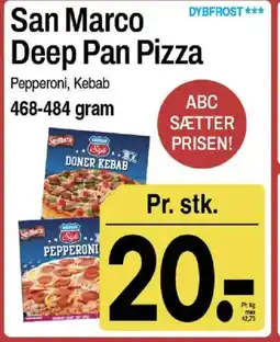 ABC Lavpris San Marco Deep Pan Pizza tilbud
