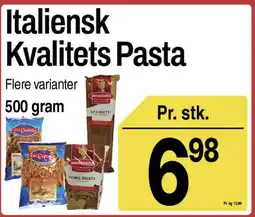 ABC Lavpris Italiensk Kvalitets Pasta tilbud