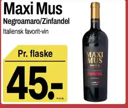 ABC Lavpris Maxi Mus Negroamaro/Zinfandel tilbud