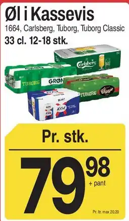 ABC Lavpris Øl i Kassevis tilbud
