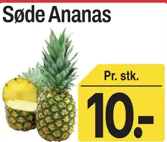 ABC Lavpris Søde Ananas tilbud