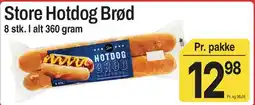 ABC Lavpris Store Hotdog Brød tilbud