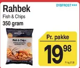 ABC Lavpris Rahbek Fish & Chips tilbud