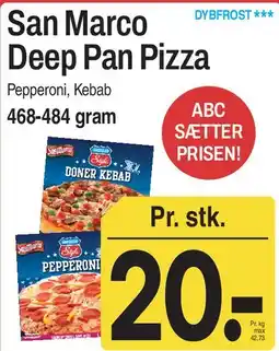 ABC Lavpris San Marco Deep Pan Pizza tilbud