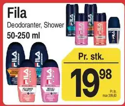 ABC Lavpris Fila Deodorant / Shower tilbud