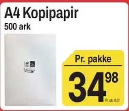 ABC Lavpris A4 Kopipapir tilbud
