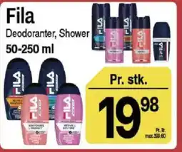 ABC Lavpris Fila Deodoranter, Shower tilbud
