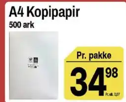 ABC Lavpris A4 Kopipapir tilbud
