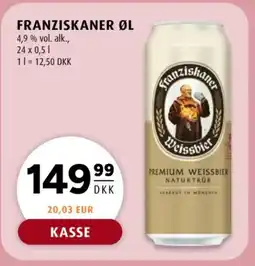 Scandinavian Park Franziskaner øl tilbud