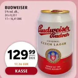 Scandinavian Park Budweiser tilbud