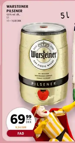 Scandinavian Park Warsteiner Pilsener tilbud