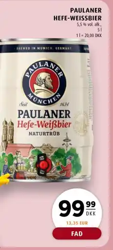 Scandinavian Park Paulaner Hefe-weissbier tilbud