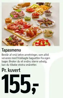 Føtex Tapasmenu tilbud