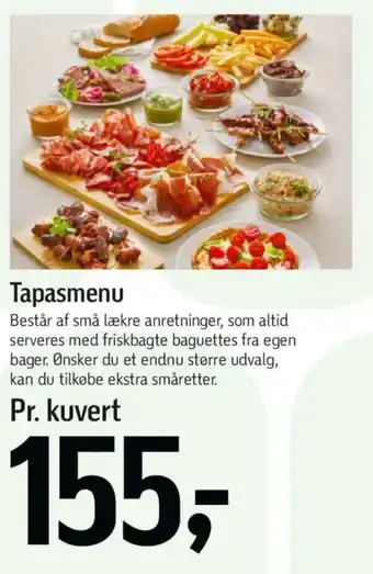 Føtex Tapasmenu tilbud
