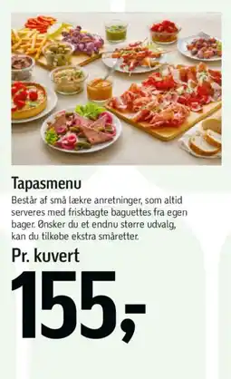Føtex Tapasmenu tilbud