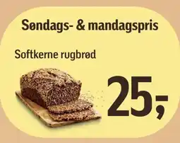 Føtex Softkerne rugbrød tilbud