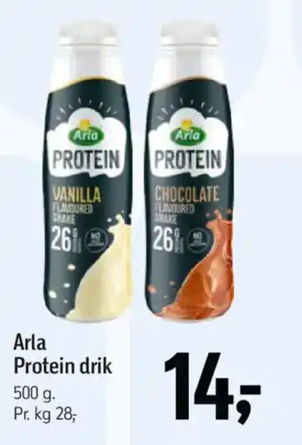 Føtex Arla Protein drik tilbud