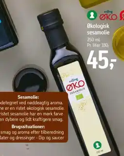 Føtex Økologisk sesamolie tilbud