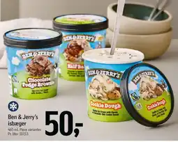 Føtex Ben & Jerry's isbæger tilbud